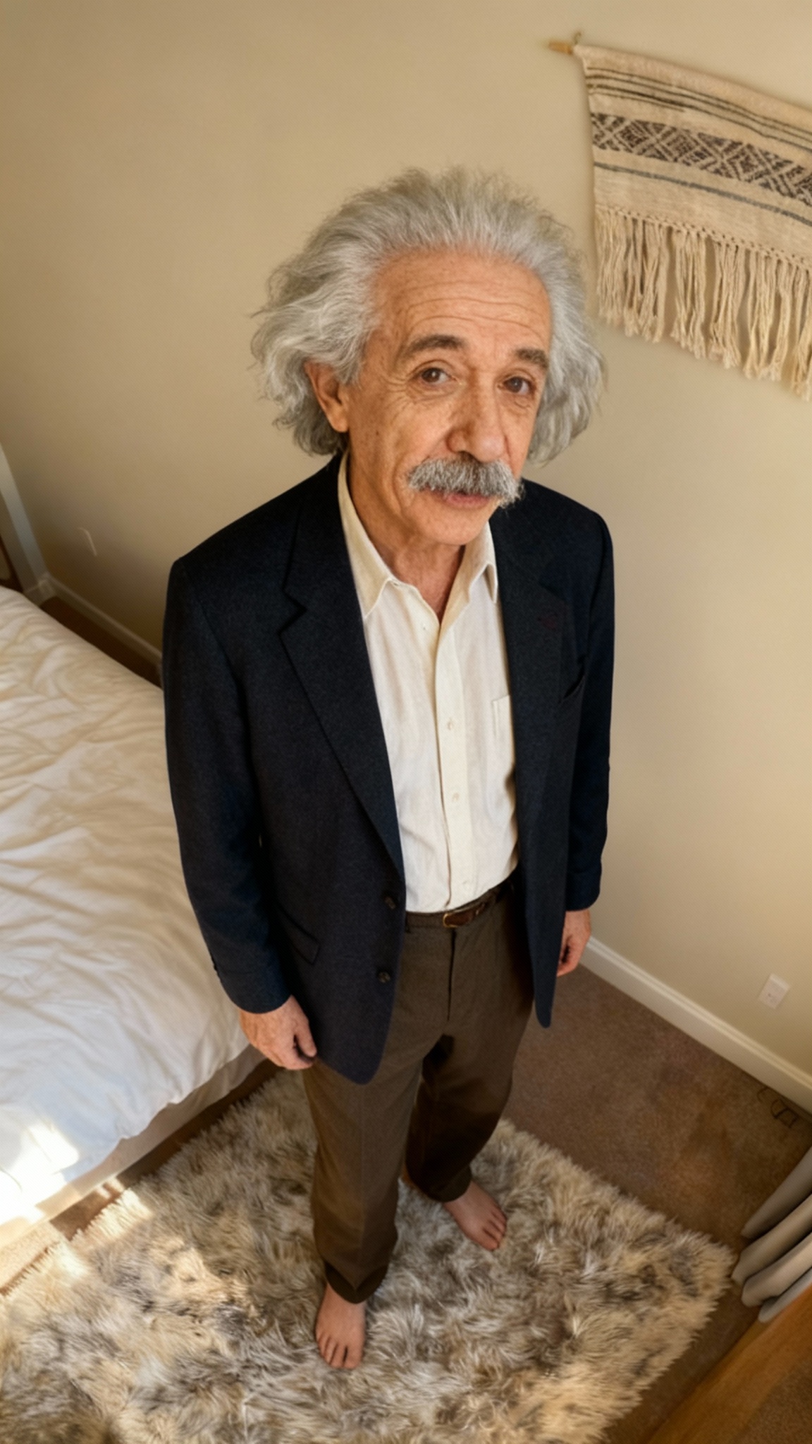 Image 1: Einstein standing